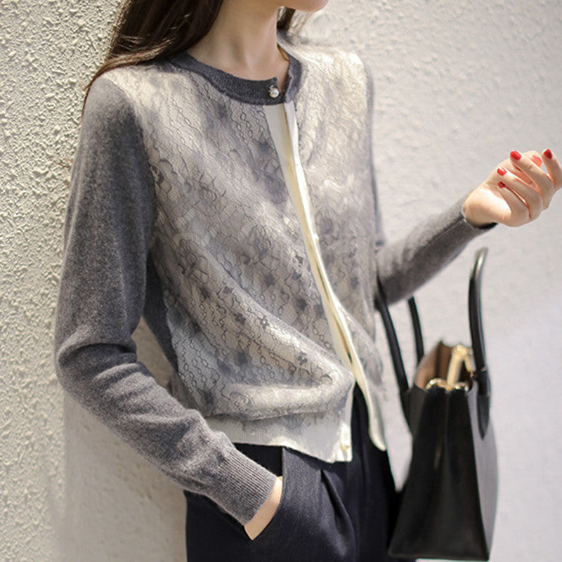 European Goods Loose All-matching Sweater Top
