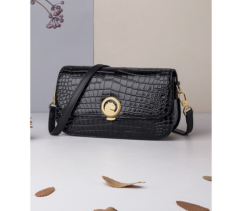 Exotic Crocodile Leather Handbag Global Luxury Fashion Brand