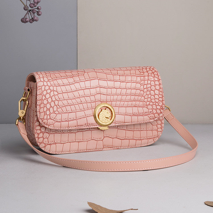 Exotic Crocodile Leather Handbag Global Luxury Fashion Brand