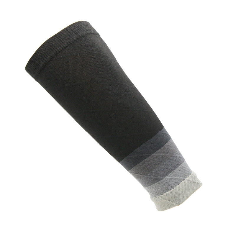 Calf Fitness Exercise Pressure Leg Gaurd Set - Gradient Gray / Free Size