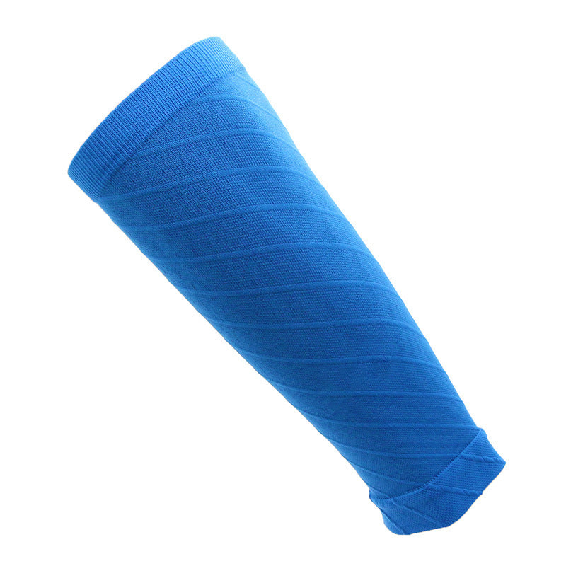 Calf Fitness Exercise Pressure Leg Gaurd Set - Pure Blue / Free Size