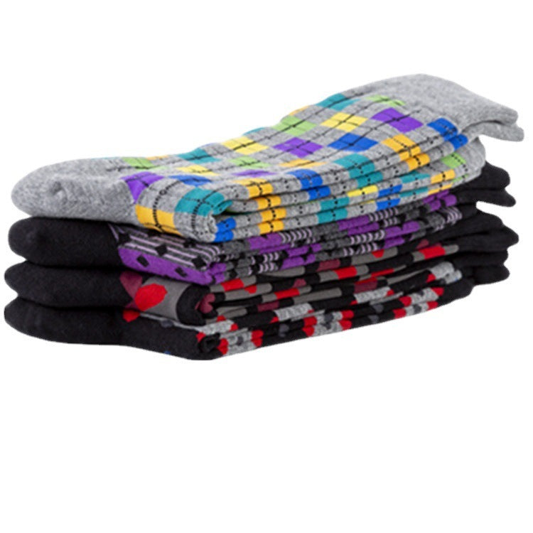 Men’s Mid-calf Length Sock Europe And America