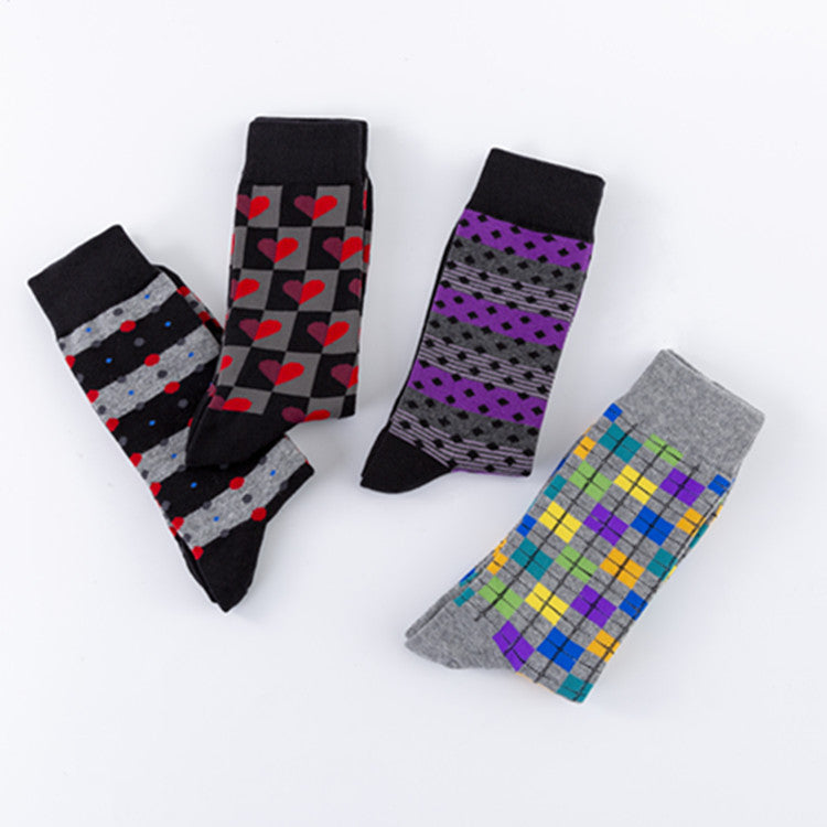 Men’s Mid-calf Length Sock Europe And America