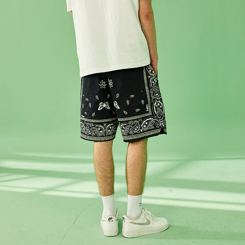 Casual loose cropped pants