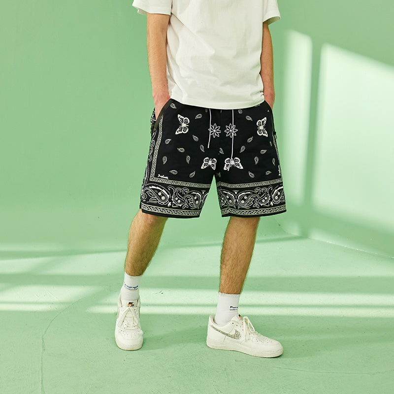 Casual loose cropped pants