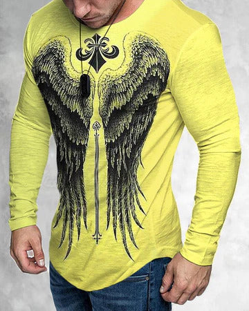 Men’s T-Shirt 3D Print Graphic Crew Neck Print - 10 Style / S