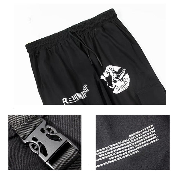 Ribbon functional pants