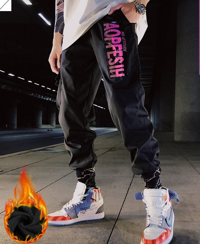 Tide Brand Casual Long Pants Men’s Korean Style Trend All-Match