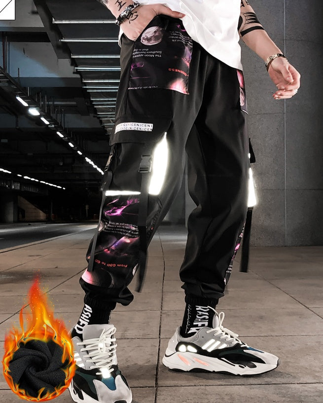 Tide Brand Casual Long Pants Men’s Korean Style Trend All-Match
