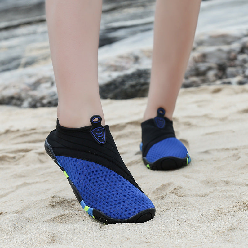 Beach Snorkeling Shoes Diving Shoes Couple Wading Swimming Shoes - ColourE / 35