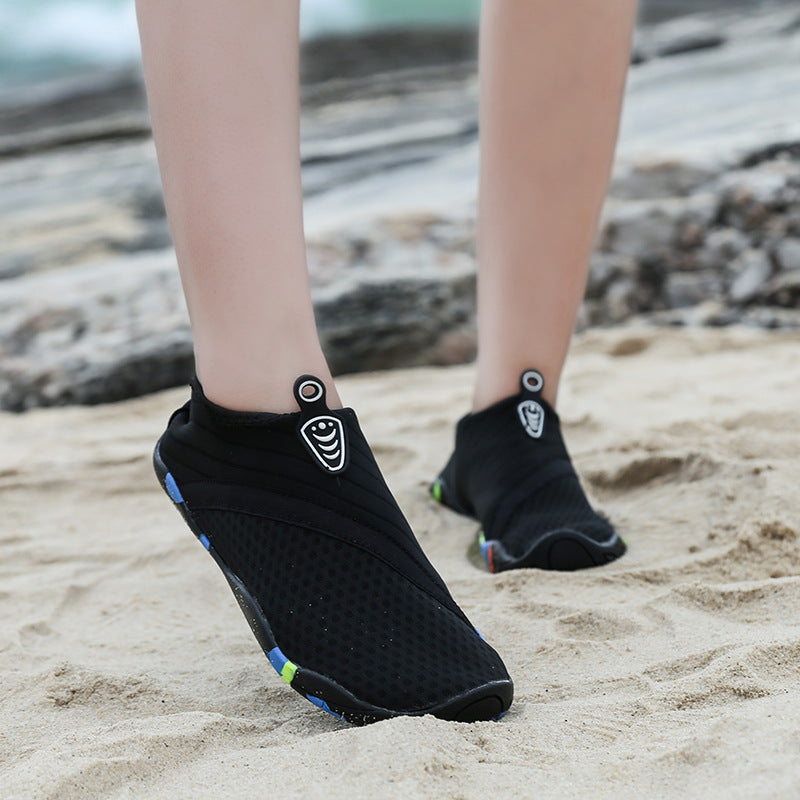Beach Snorkeling Shoes Diving Shoes Couple Wading Swimming Shoes - ColourF / 35