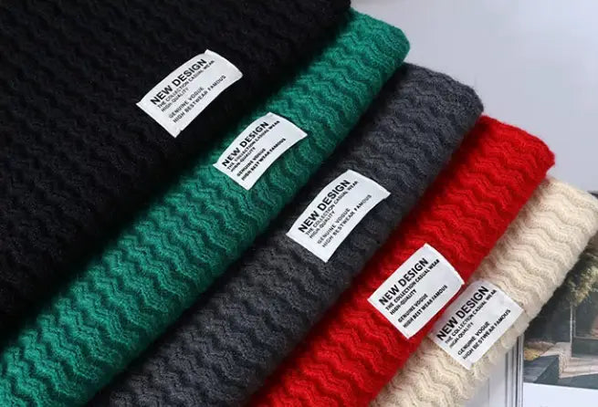 Fashion Personality New Mock Neck Sweater Men