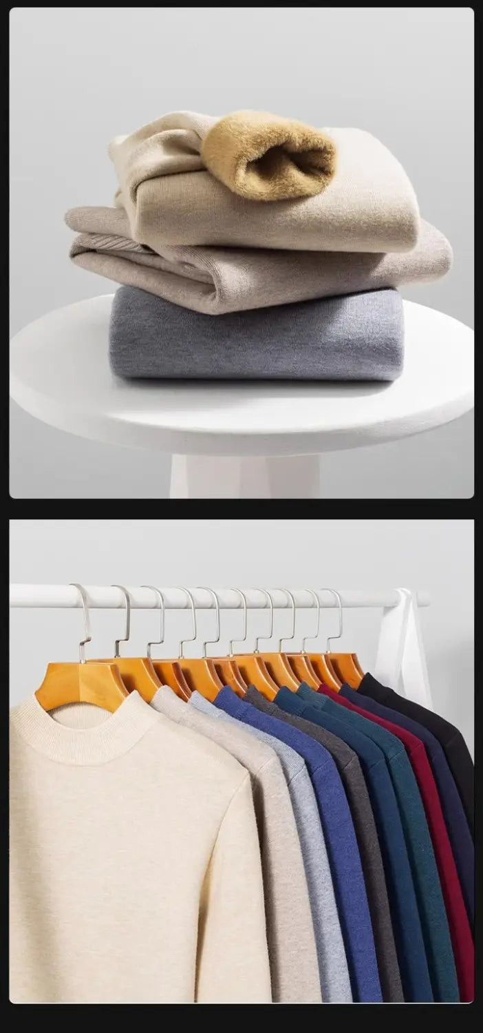 High Collar Warm Sweater Bottoming Shirt