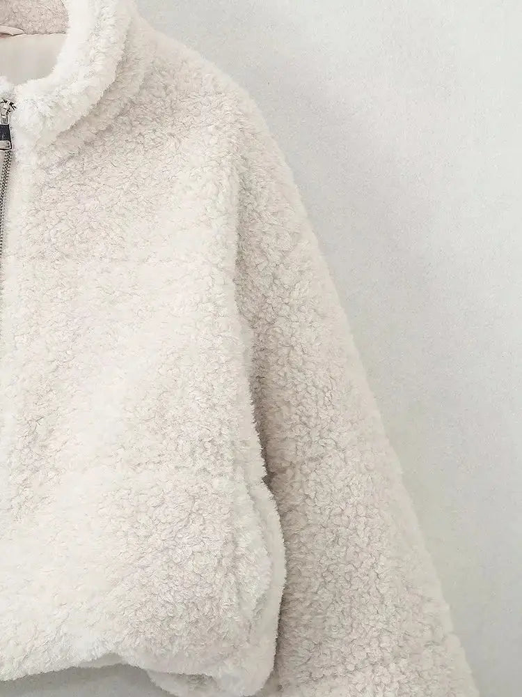 Fleece Short Cotton Jacket Jacket Coat