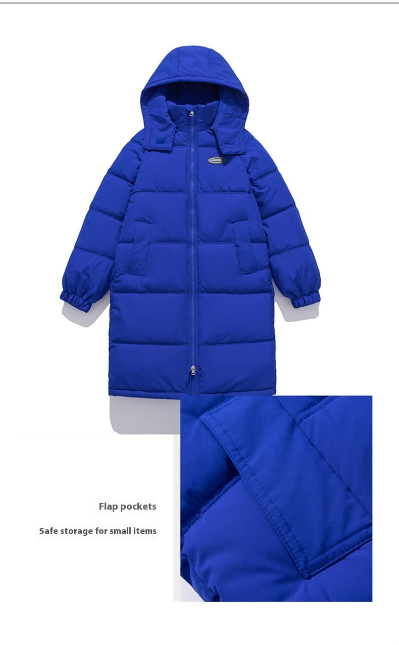 Women’s Mid-length Loose Overknee Thickened Cotton Padded Coat