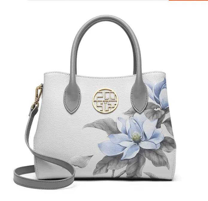 Women’s New Stylish Leather Handbag Fashion Chinese Style