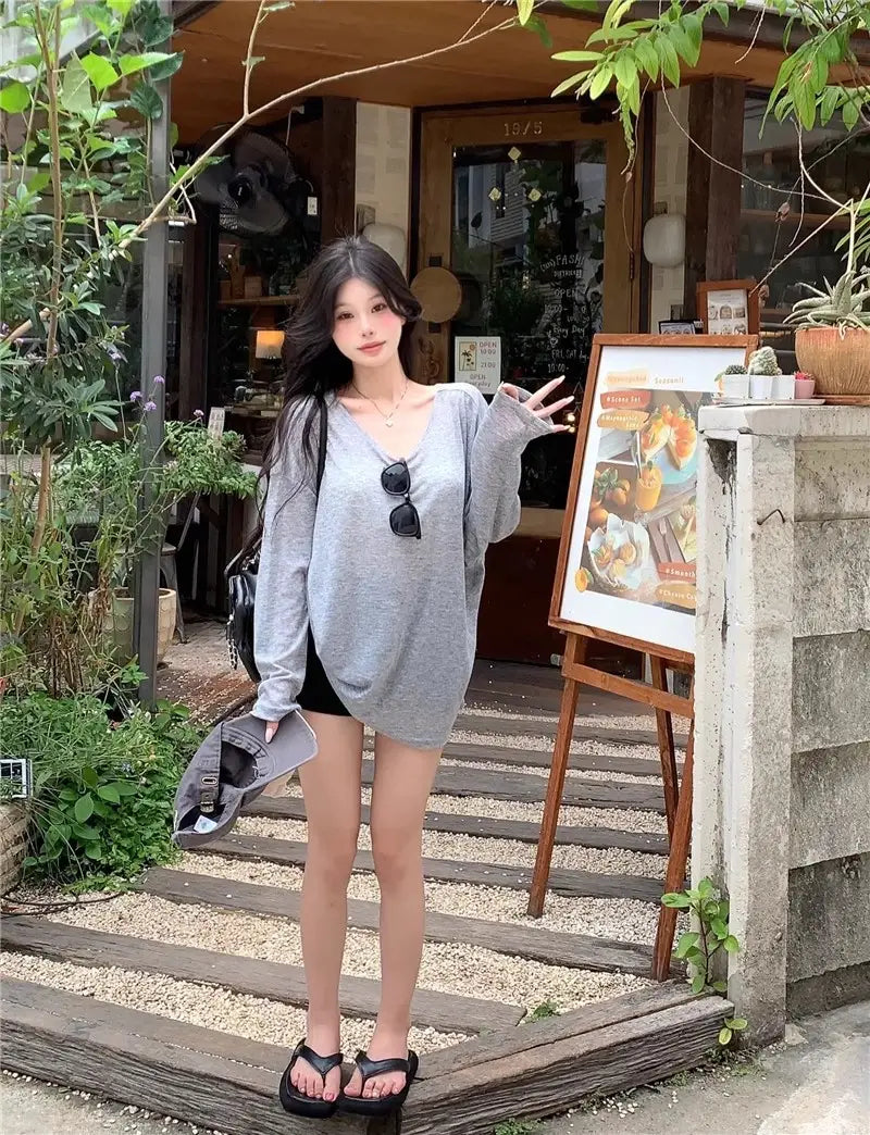 Blue Sweet Hot Girl Sun Protection Top