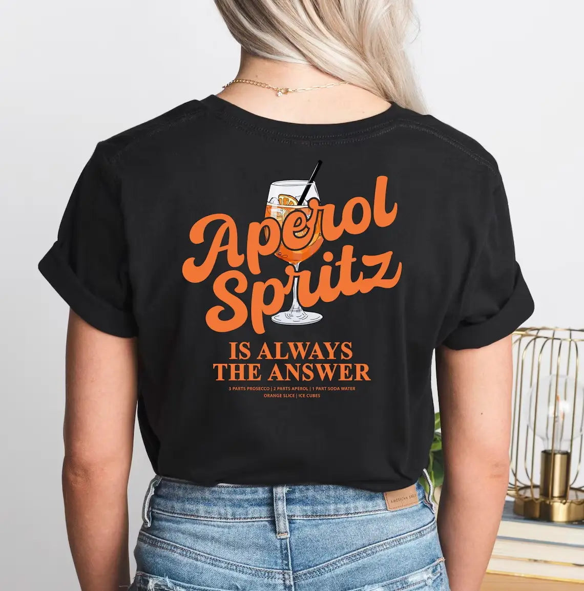 European And American Retro Printed Foreign Trade T-shirt Cute Solid Color