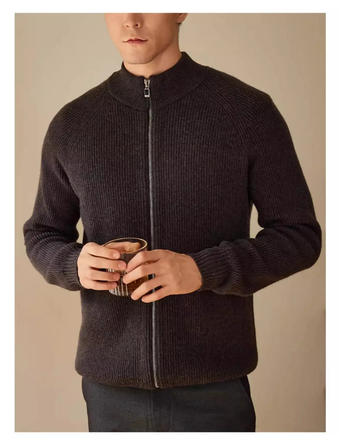 Men’s High-end Leisure Warm Sweater