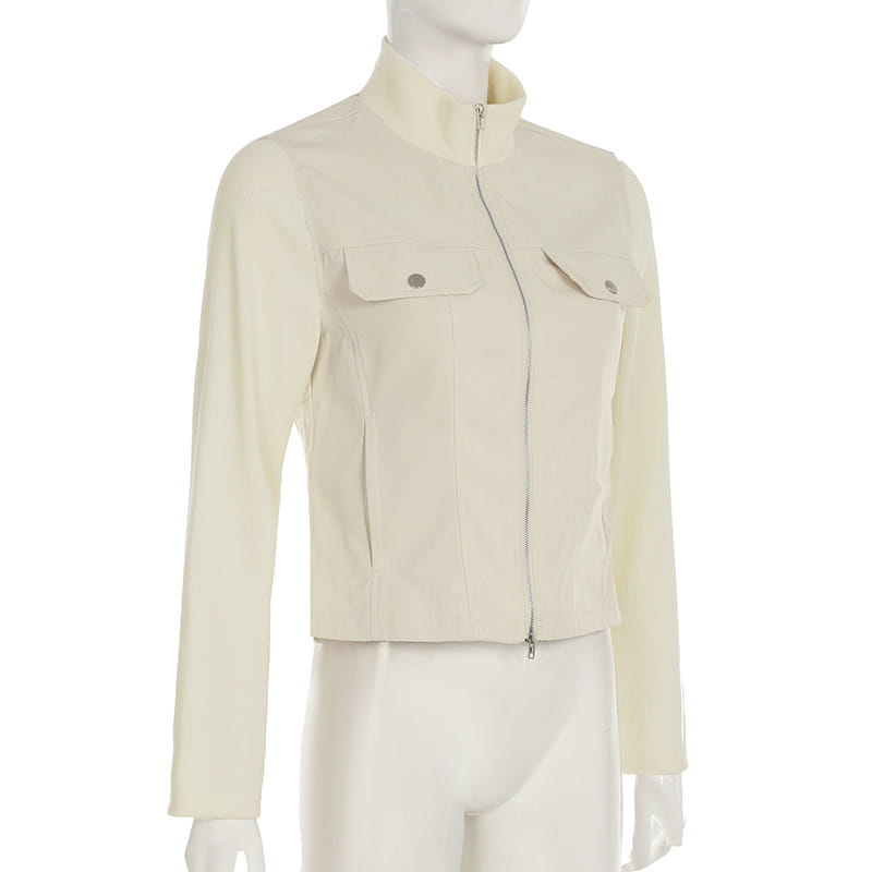 European And American Street Niche High-grade Locomotive Style Jacket