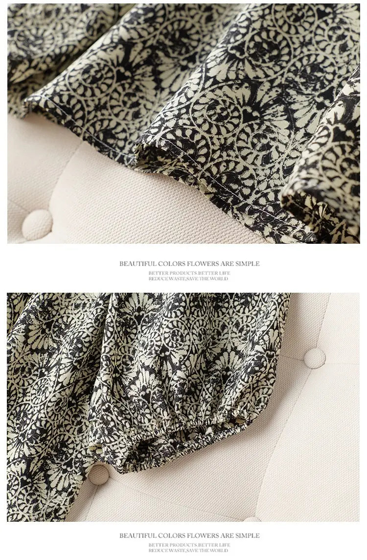 Women’s Loose Slimming 34 Sleeves Shirt