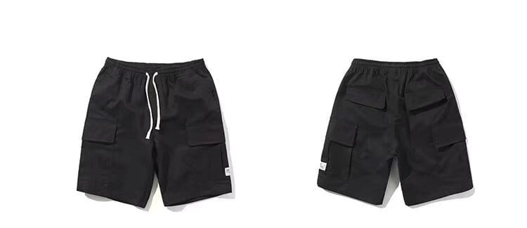 Summer Hong Kong Style Short Sleeve Shirt Coat Shorts Three-piece Suit