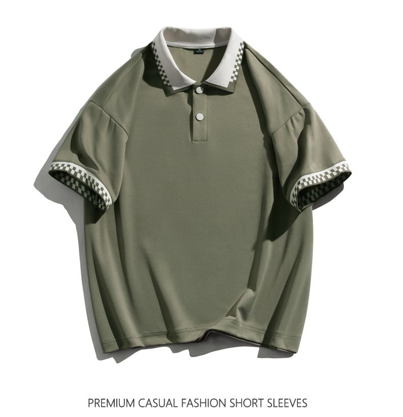 Trendy Simple Fashion Summer New Short-sleeved T-shirt For Men