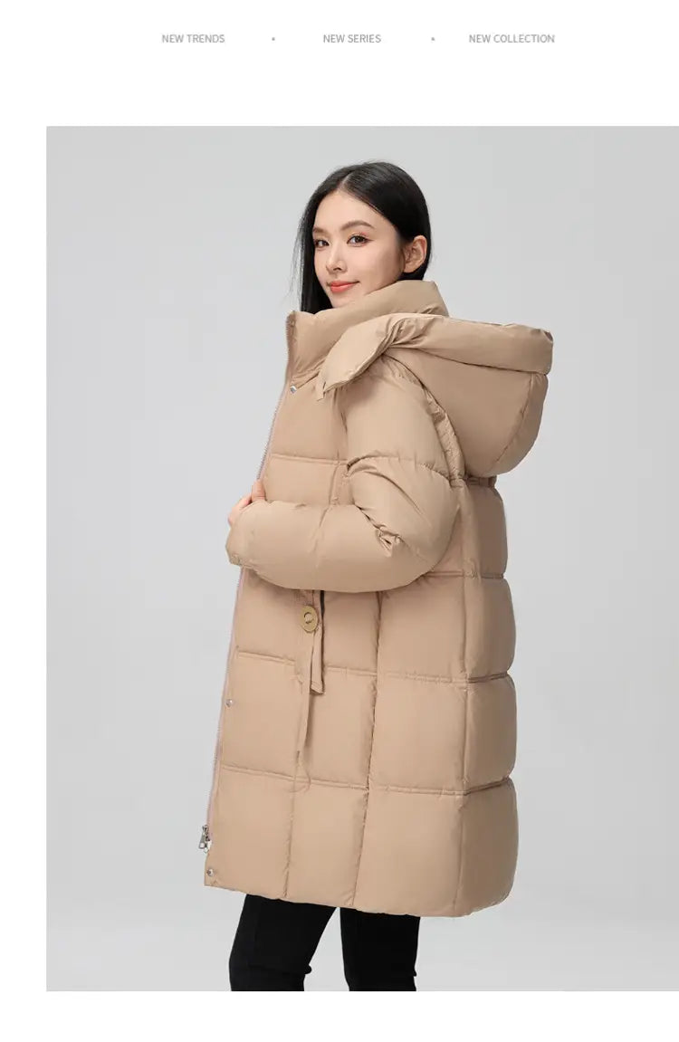 Plus Size Down Cotton-padded Coat Female New Cotton Jacket