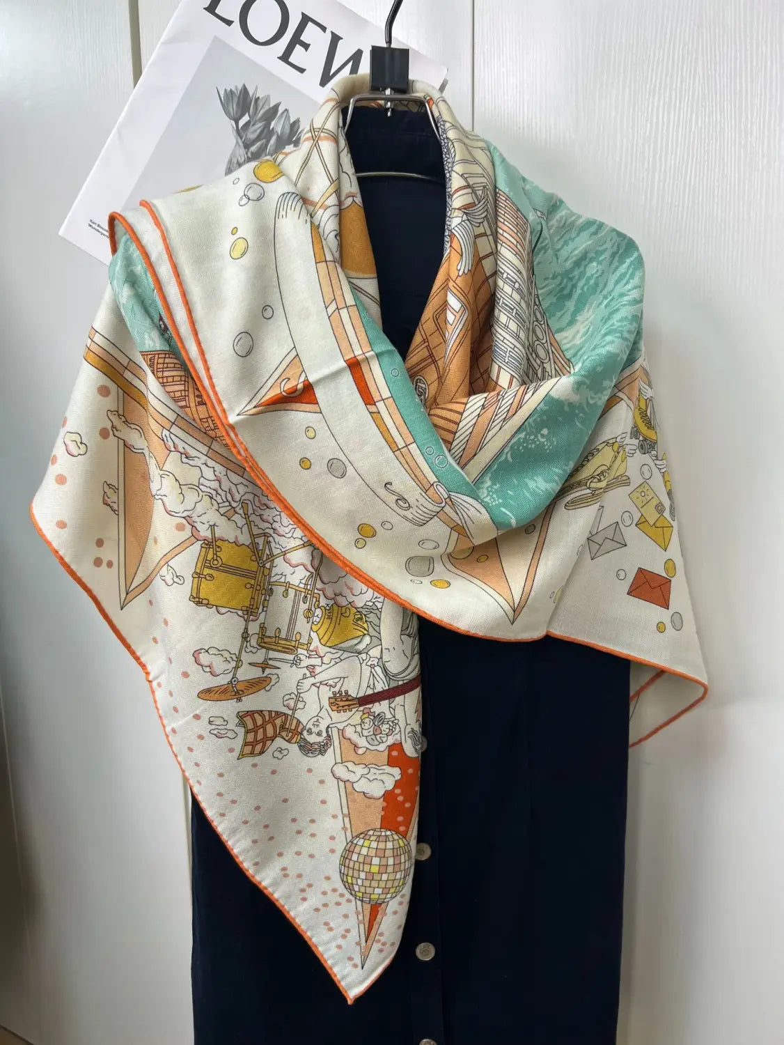 Fashionable New Silk Wool Shawl For Women