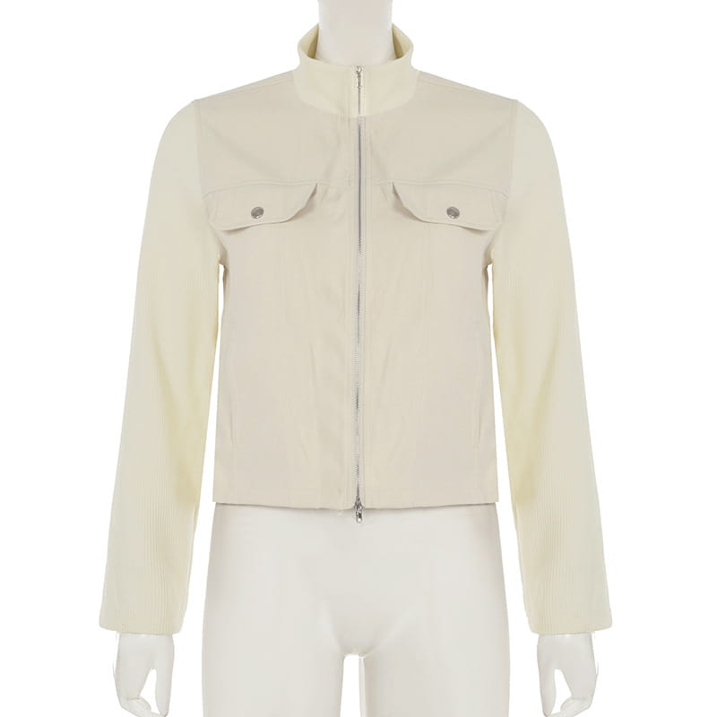 European And American Street Niche High-grade Locomotive Style Jacket