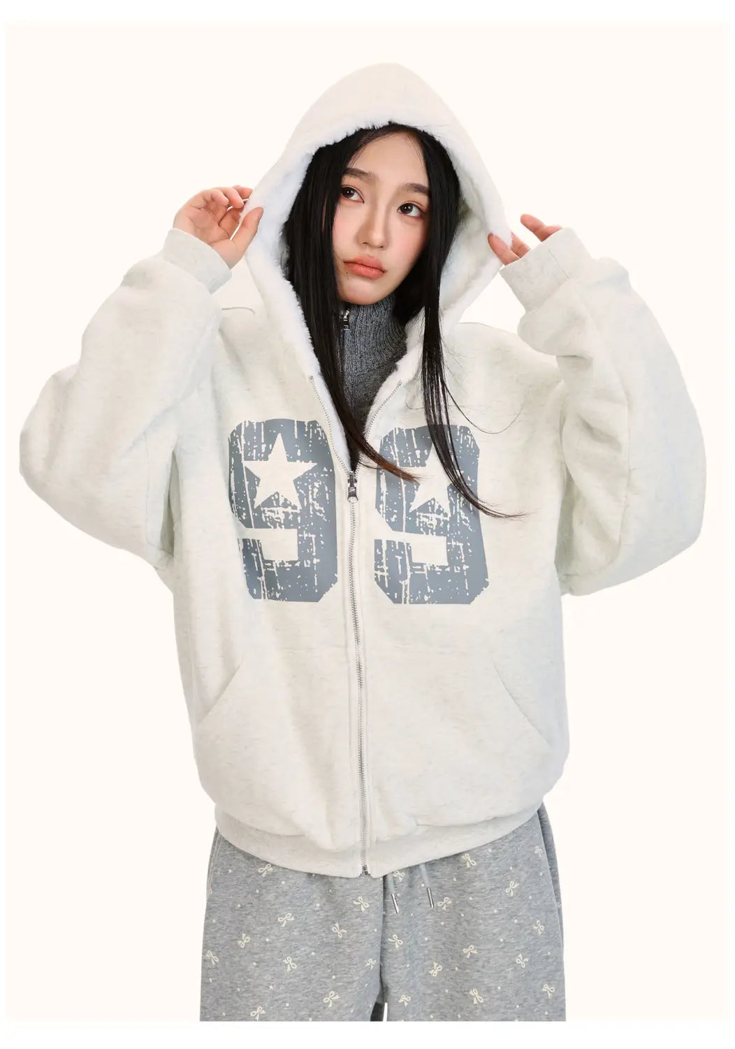 Loose Double-sided Wear Velvet Padded Thickened Sweater