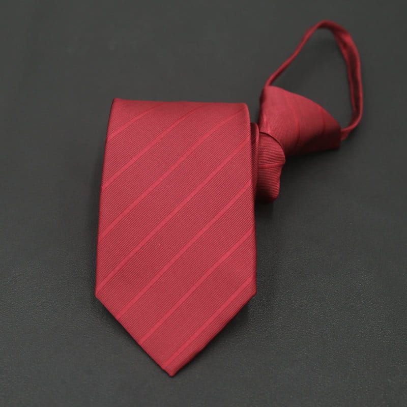 Men’s Formal Wear Business Zipper Tie-free