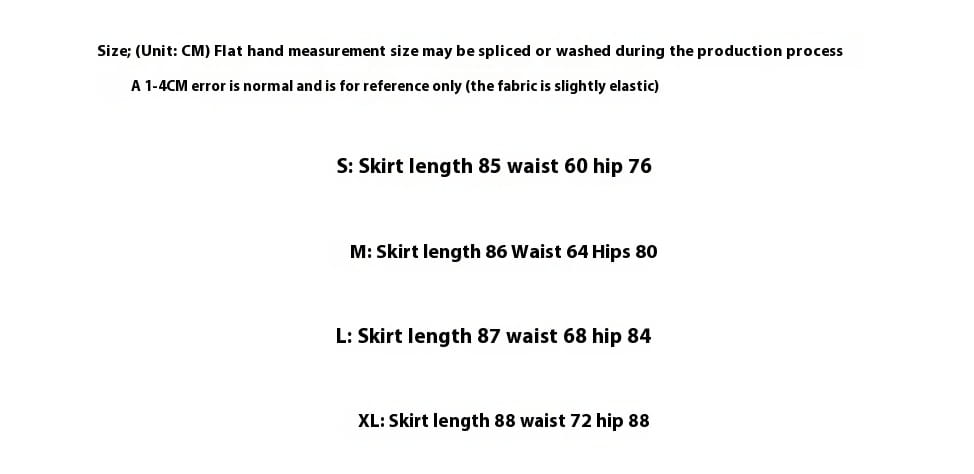 Women’s American-style Retro Irregular Denim Skirt