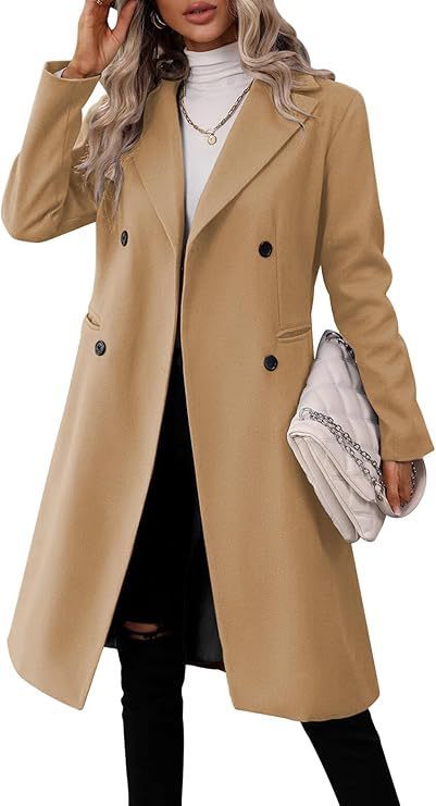 Autumn And Winter New Women’s Clothing Long Woolen Coat Women - Camel / S