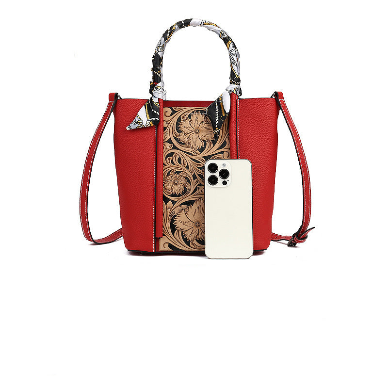 Fashion New Embossed Leather Women’s Bag