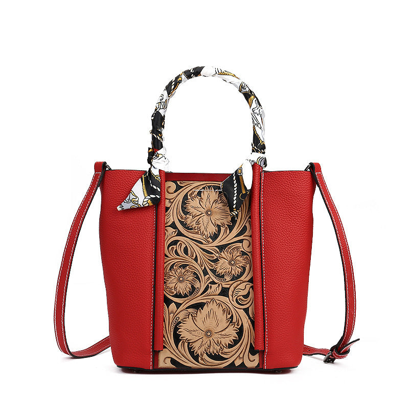 Fashion New Embossed Leather Women’s Bag