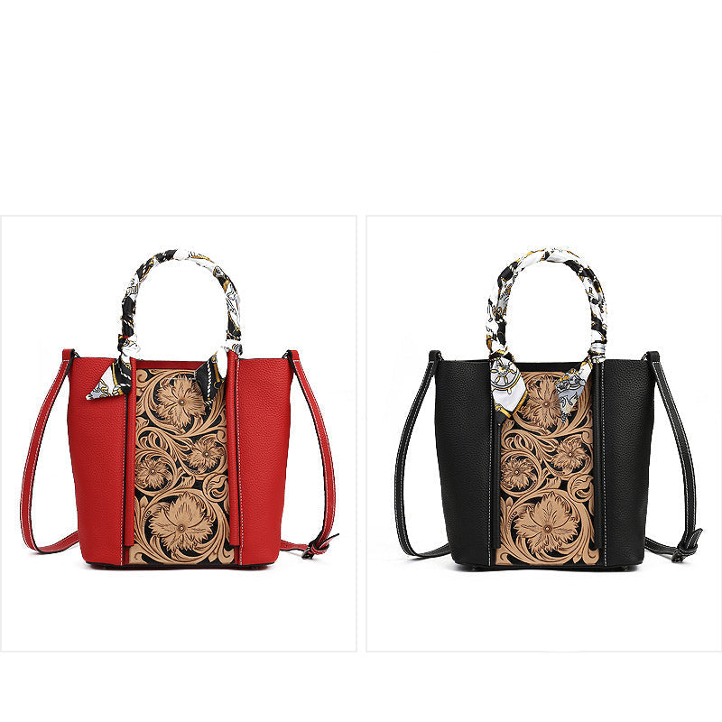 Fashion New Embossed Leather Women’s Bag