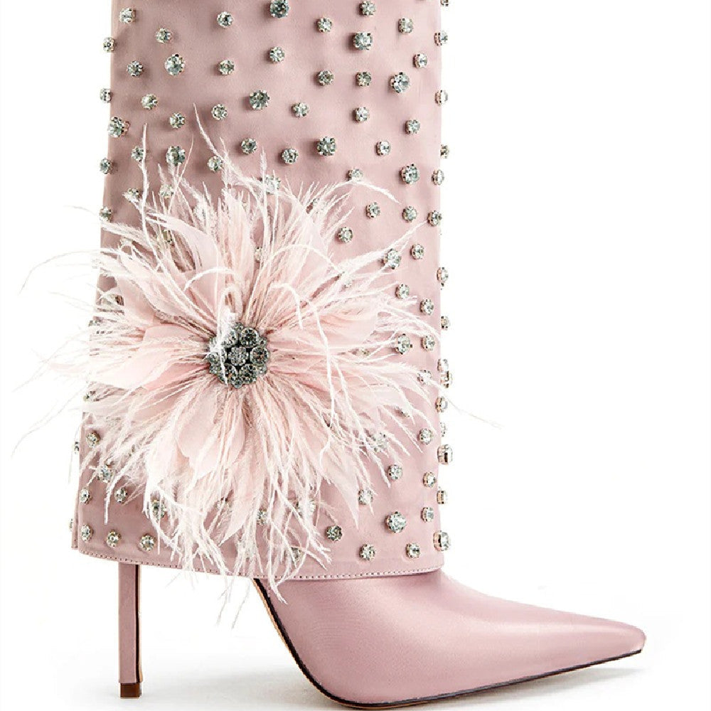 Fashion Personality Women’s Plush Booties