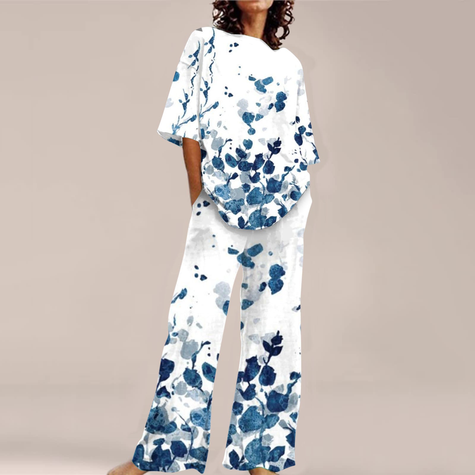 Fashion Personalized Women’s 3D Printed Short Sleeve Suit