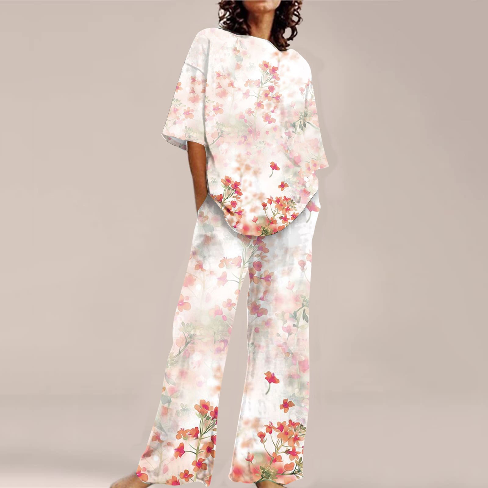 Fashion Personalized Women’s 3D Printed Short Sleeve Suit - HDN63 / S