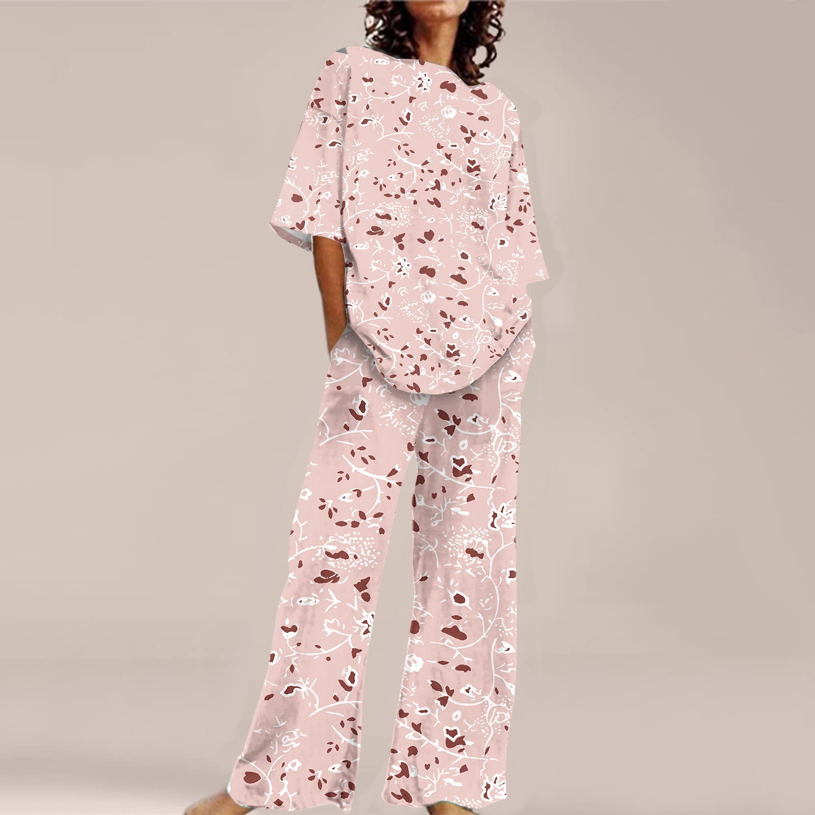 Fashion Personalized Women’s 3D Printed Short Sleeve Suit - HDN68 / S