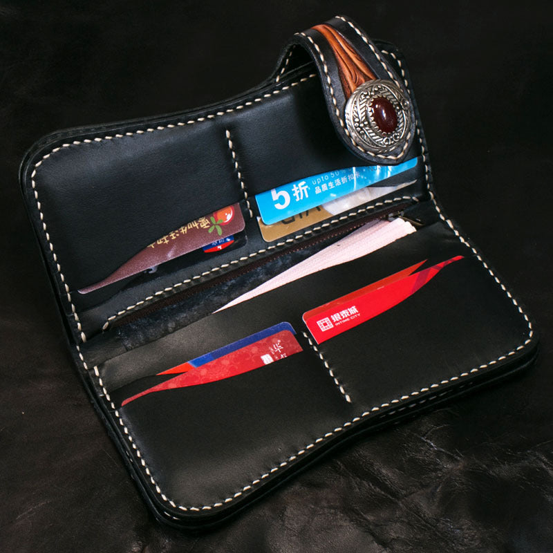 Fashionable Leather Wallet For Men’s Long Style
