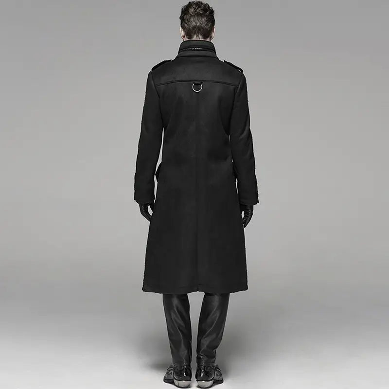 Punk Gothic Rock Fur One Piece Men’s Windbreaker