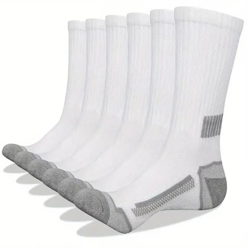 Men’s Simple Basketball Mid-calf Socks