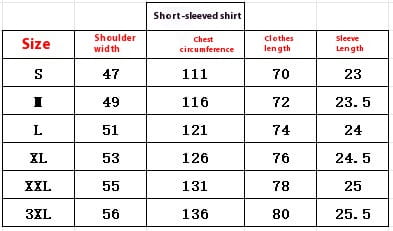 Men’s Shirt Suit Yards 3d Digital Printing