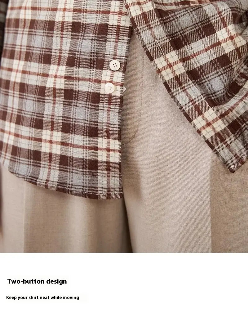 Retro Long Sleeved Shirt For Men