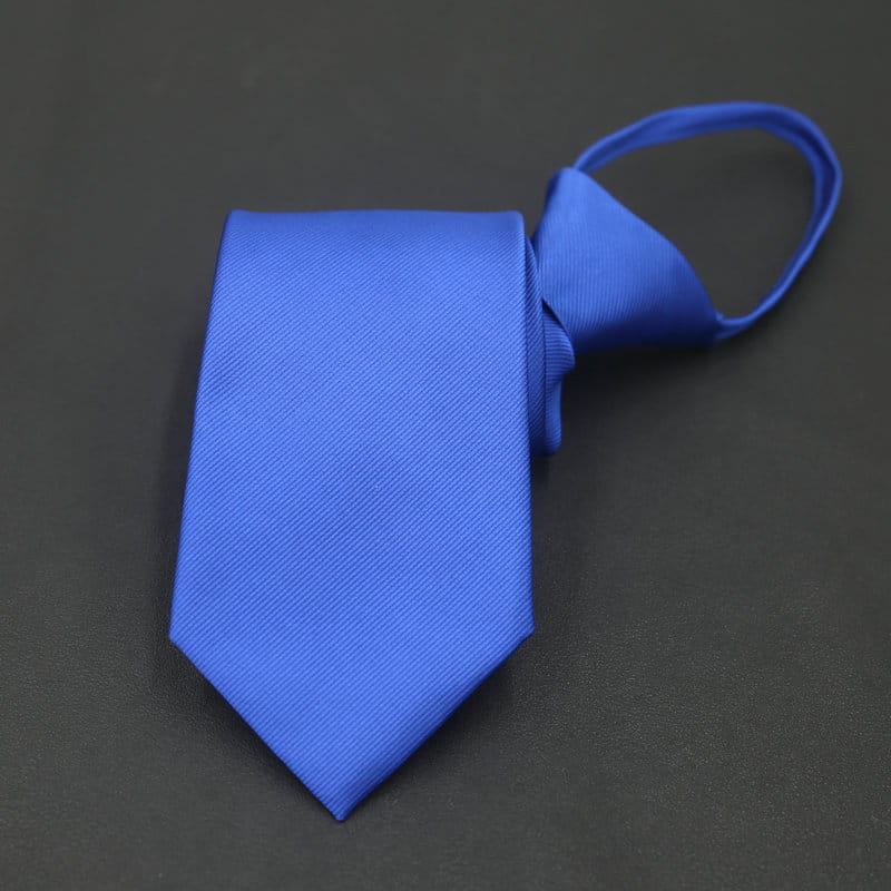 Men’s Formal Wear Business Zipper Tie-free