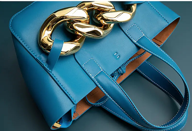 Niche Design Thick Chain Handbag Shoulder