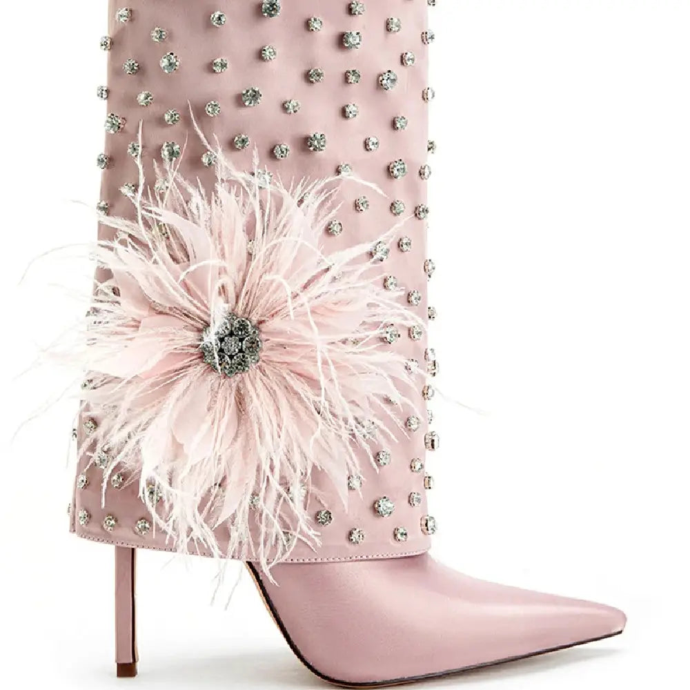Fashion Personality Women’s Plush Booties