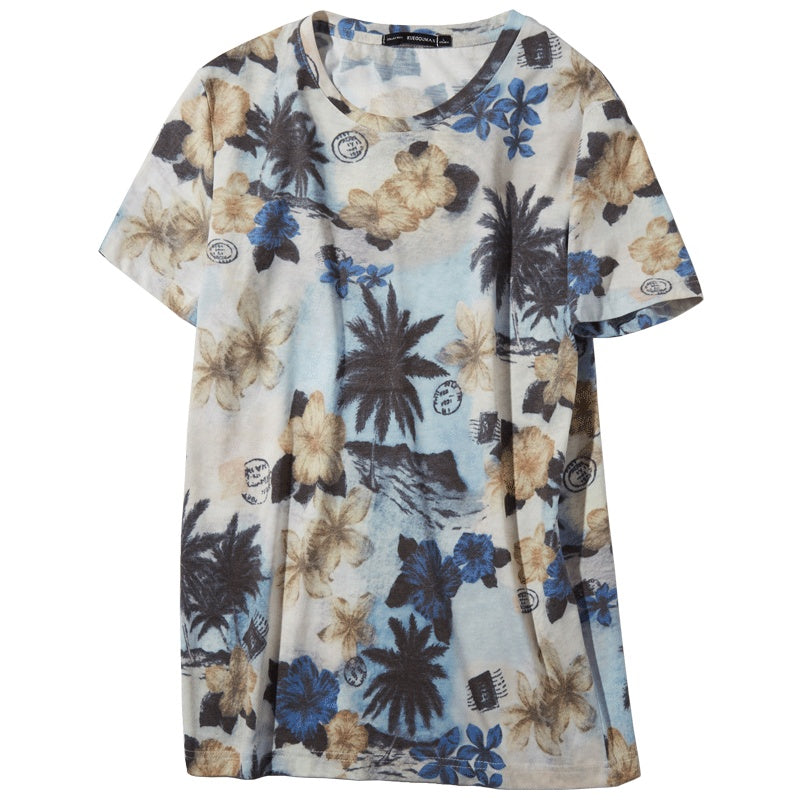 Men’s short sleeve T-shirt round neck